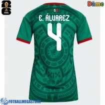 Fotballdrakt Dame Mexico Edson Alvarez #4 Hjemmedrakt VM 2026 Kortermet